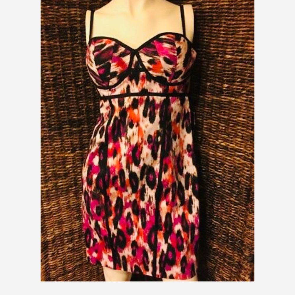 NWT Sofia Sexy Bustier Spaghetti Strap Dress Sz.6